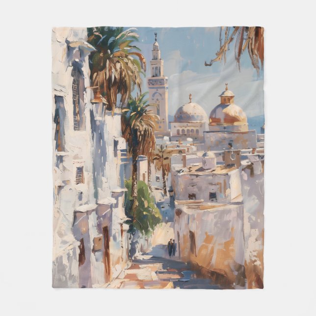 Impressionist picture of Tuni Fleece Blanket (Front)
