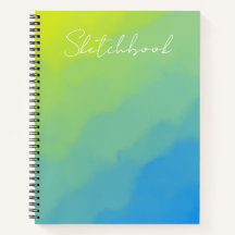 Impressionist Styled Gradient Sketchbook
