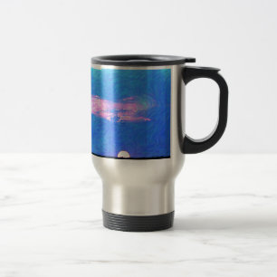 Impressionist Sunset Aluminum Travel Mug