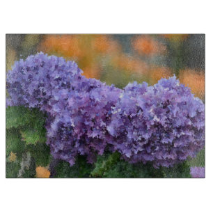 Impressionistic Hydrangea Cutting Board