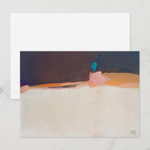 Impressionistic Landscape Abstract Art  Card