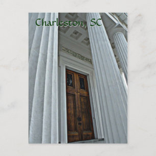 Impressive Door, Charleston, SC Post Card
