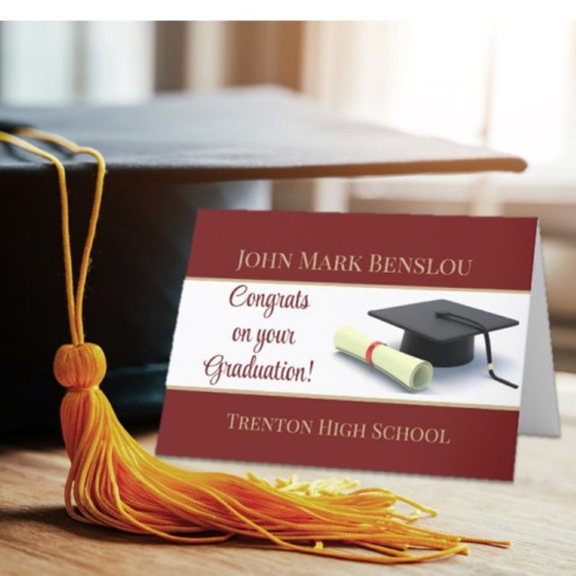 IMPRESSIVE, Graduate Congrats!  Graduation Card (Creator Uploaded)