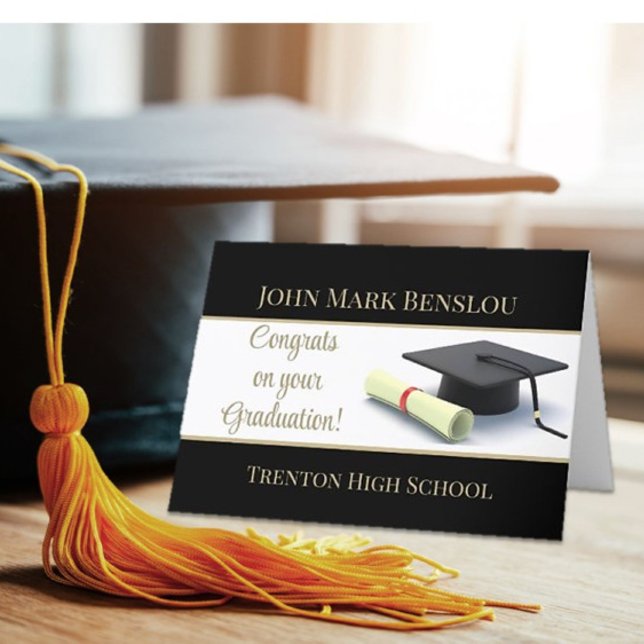 IMPRESSIVE, Graduate Congrats!  Graduation Card (Creator Uploaded)