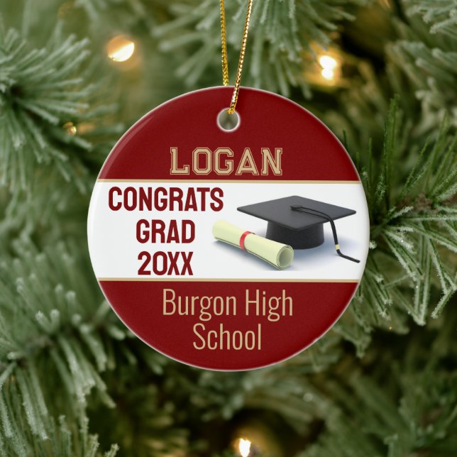 Impressive Graduation  Ceramic Tree Decoration (Tree)