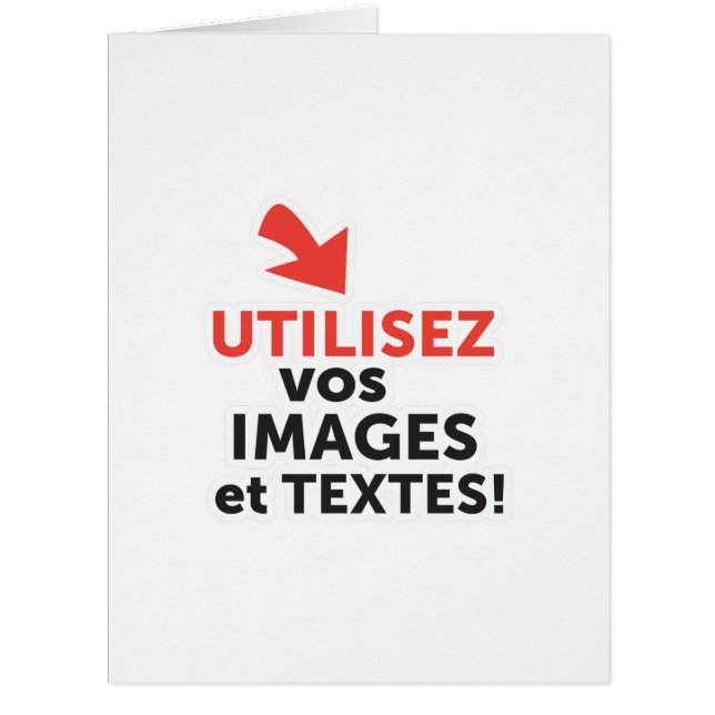 Imprimer vos conceptions en ligne en français (Front)