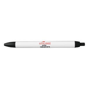 Imprimer vos conceptions en ligne en français black ink pen