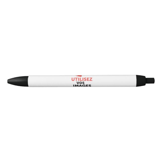 Imprimer vos conceptions en ligne en français black ink pen (Front)
