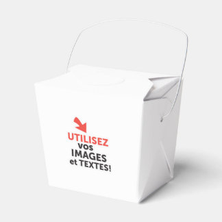 Imprimer vos conceptions en ligne en français favour box