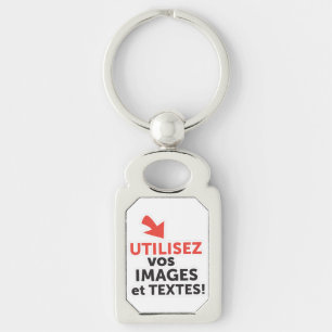 Imprimer vos conceptions en ligne en français key ring