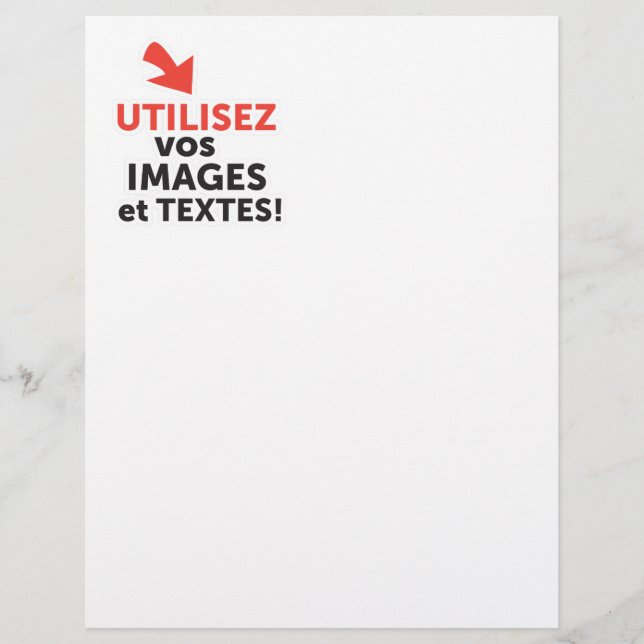 Imprimer vos designs en ligne DIY en Français (Front)
