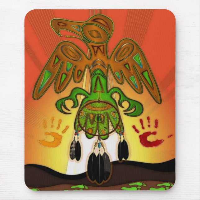 Imprint Native American Inspired Mouse Pad (Front)