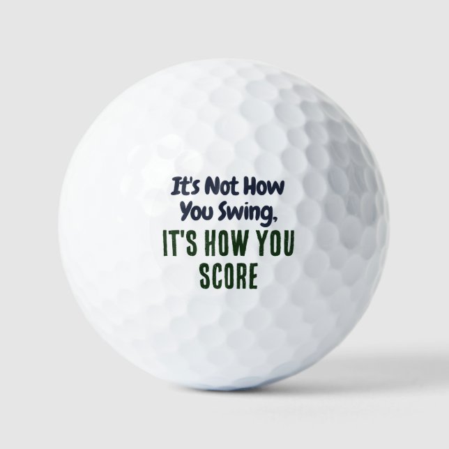Improve Your Golf Game with the Right Golf Ball!  Balls (Front)