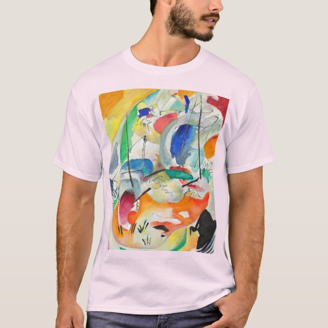 Improvisation 31, Sea Battle by Wassily Kandinsky T-Shirt (Front)
