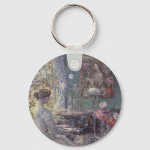 Improvisation by Frederick Childe Hassam Key Ring