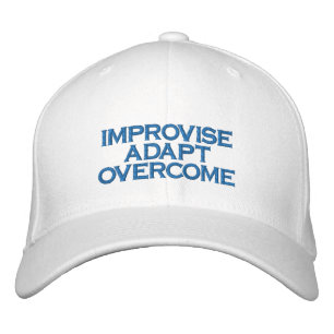 IMPROVISE ADAPT OVERCOME IAO HAT