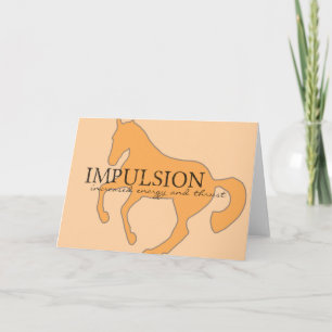 IMPULSION 5x7 GREETING CARD