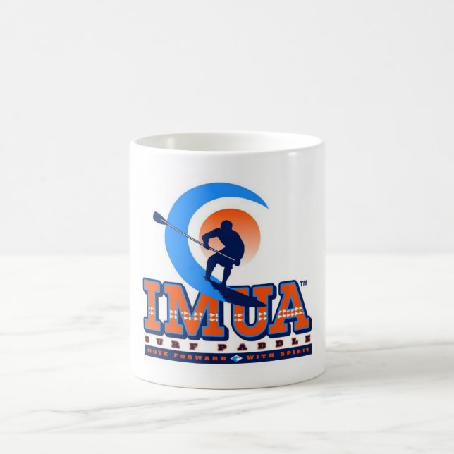 Imua Surf Paddle Coffee Mug (Center)