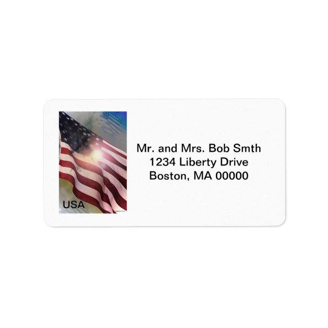 In A Blaze of Glory Label (Front)