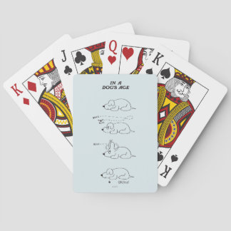 In a Dog's Age Playing Cards