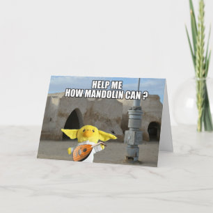 In a galaxy far,far away card