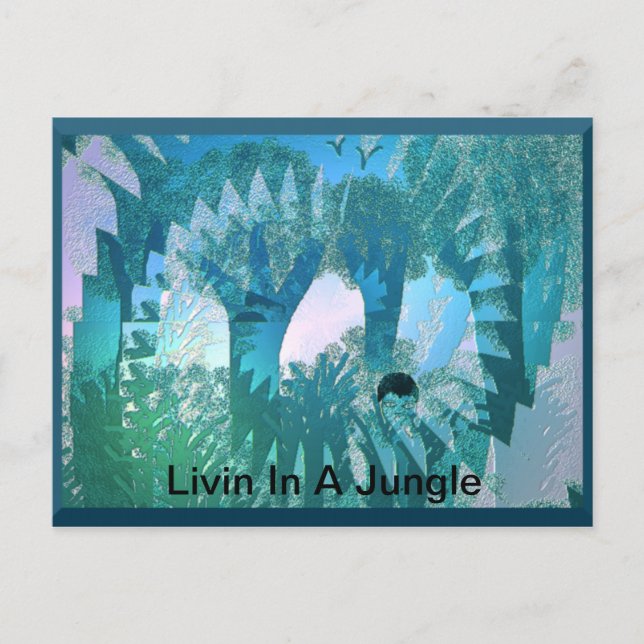 In A Jungle Postcard (Front)