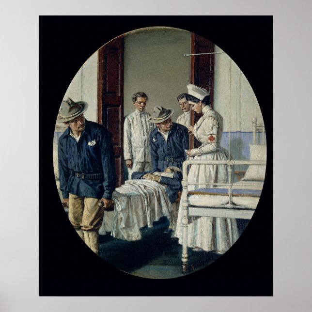 In a military Hospital Poster (Front)
