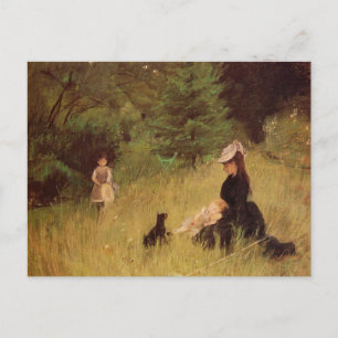 In a Park by Berthe Morisot Postcard