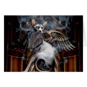 In a Puff of Smoke, he appears - card