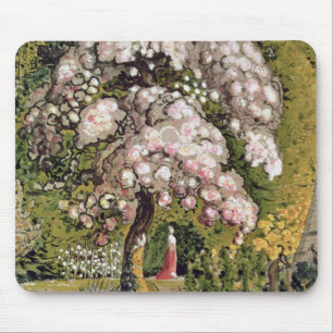 In a Shoreham Garden (w/c) Mouse Pad