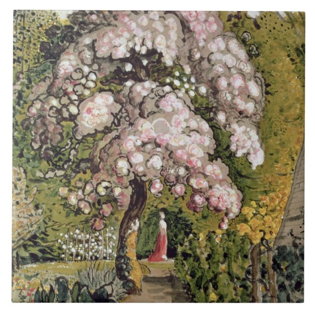 In a Shoreham Garden (w/c) Tile (Front)