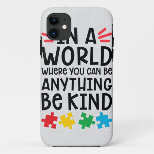 In a world where you can be anything be kind Case-Mate iPhone case