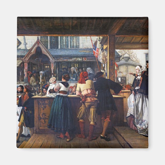 In Antwerp (Belgium), Albrecht Durer Magnet (Front)