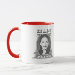 In AOC we Trust Mug