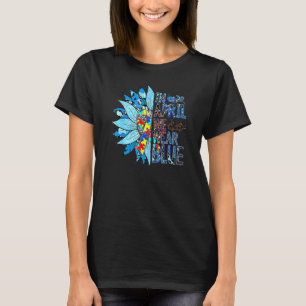 In April We Wear Blue Autism Awareness Special Edu T-Shirt