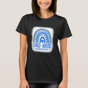 In April We Wear Blue Cool Child Abuse Prevention  T-Shirt