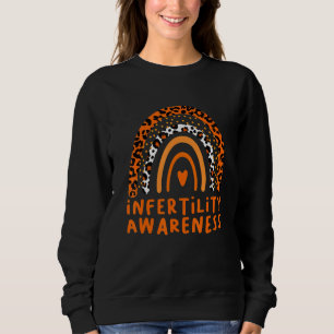 In April We Wear Orange Infertility Awareness Week Sweatshirt
