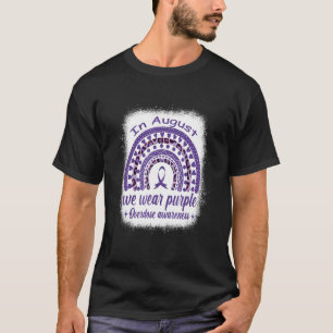 In August we wear purple Rainbow Overdose Awarenes T-Shirt