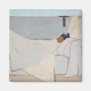 In Bed, Edouard Vuillard Magnet