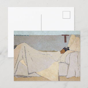 In Bed Edouard Vuillard Postcard