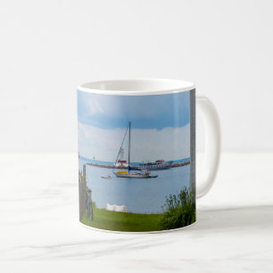 In Between Houses Coffee Mug