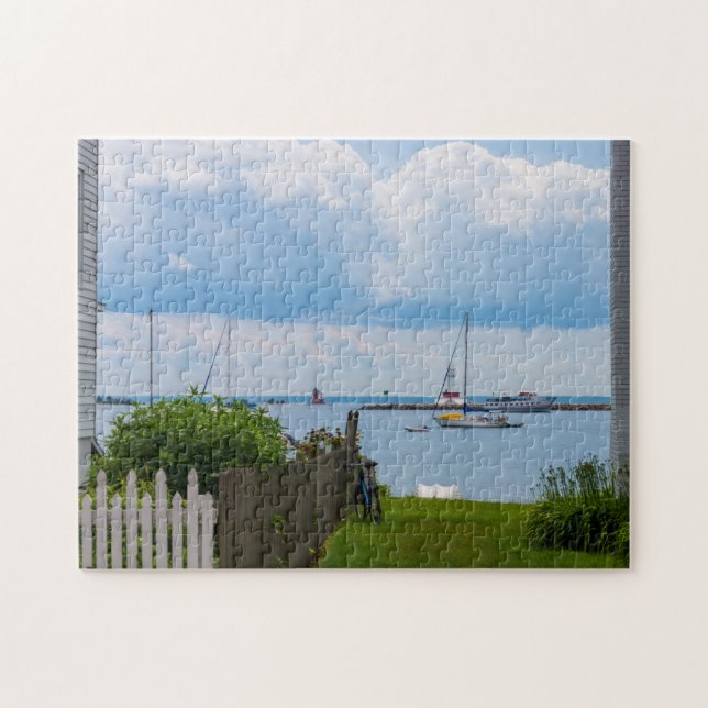 In Between Houses Jigsaw Puzzle (Horizontal)