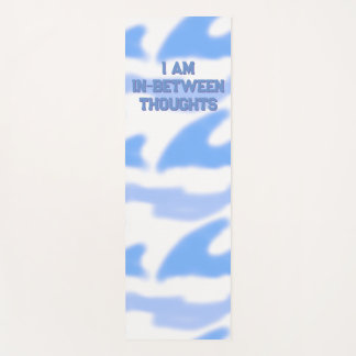 In Between Thoughts Wave World Beach Surf Yoga Mat