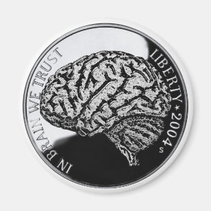 In Brain We Trust Magnet