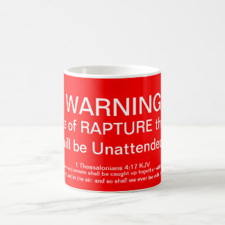 In case of RAPTURE. Mug