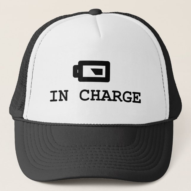 In Charge Trucker Hat (Front)
