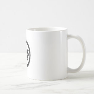 In circle root bamboo grass coffee mug