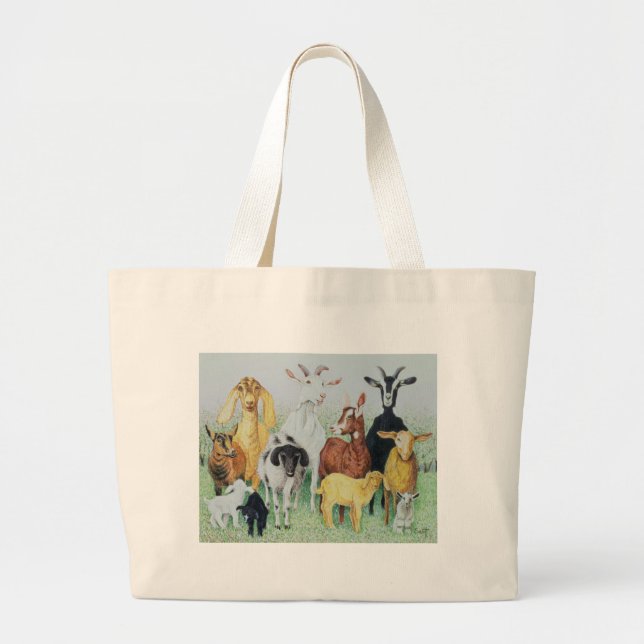 In Clover Large Tote Bag (Front)