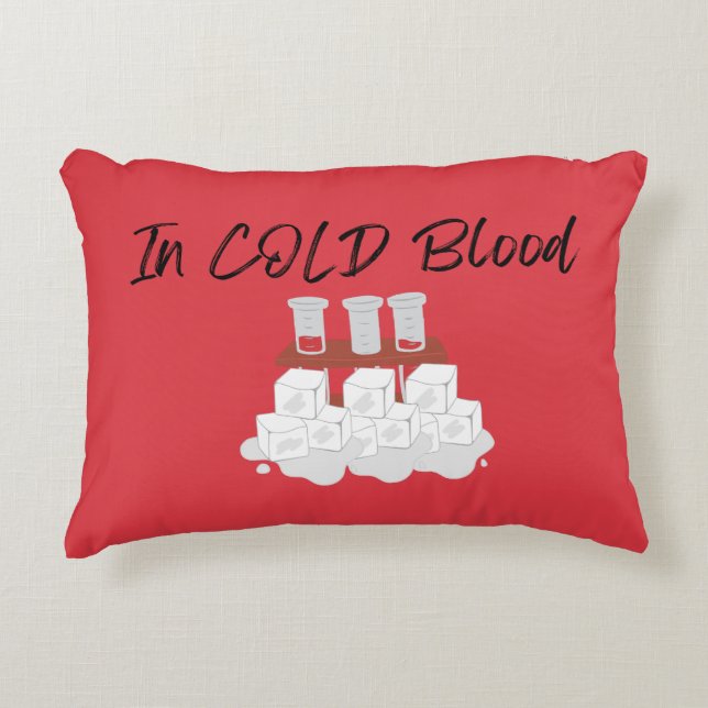 In Cold Blood True Crime Accent Pillow (Front)