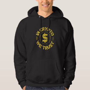 In Crypto We Trust Hodl Bitcoin Trader Cryptocurre Hoodie